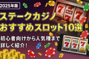 ステークカジノおすすめスロット10選