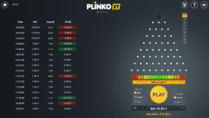 BGaming「Plinko XY」