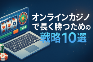 オンラインカジノで長く勝つための戦略10選