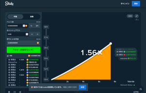 Stake Crash のクラッシュゲーム特徴